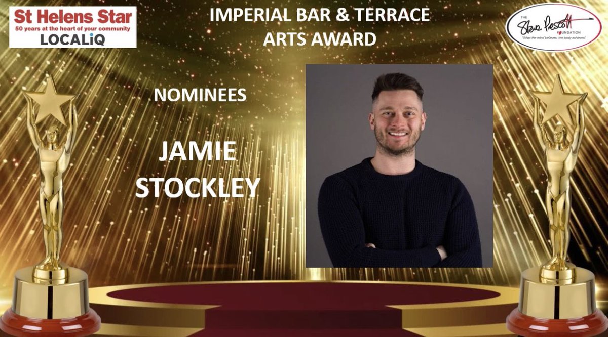 prideofsthelens's tweet photo. Here are the Final Three Nominees for this years
@ImperialBar1 ARTS Award!
@MikhailGroup
@prideofsthelens
Mike Clarke
Jamie Stockley
Dom Cummings
#Timebeproud #StHelens
@sthelensstar https://t.co/jatgoHUY7r
