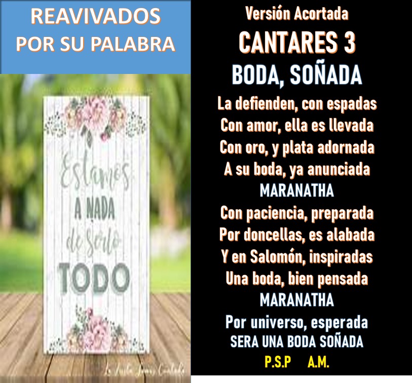 mijitico7's tweet photo. #FelizSabado 
ESTAMOS A NADA...  DE VERLO TODO...   PREPARATE PARA ESA GRAN BODA, SU VENIDA. MARANATHA.  Feliz Sábado. https://t.co/8K5tPdFtwa