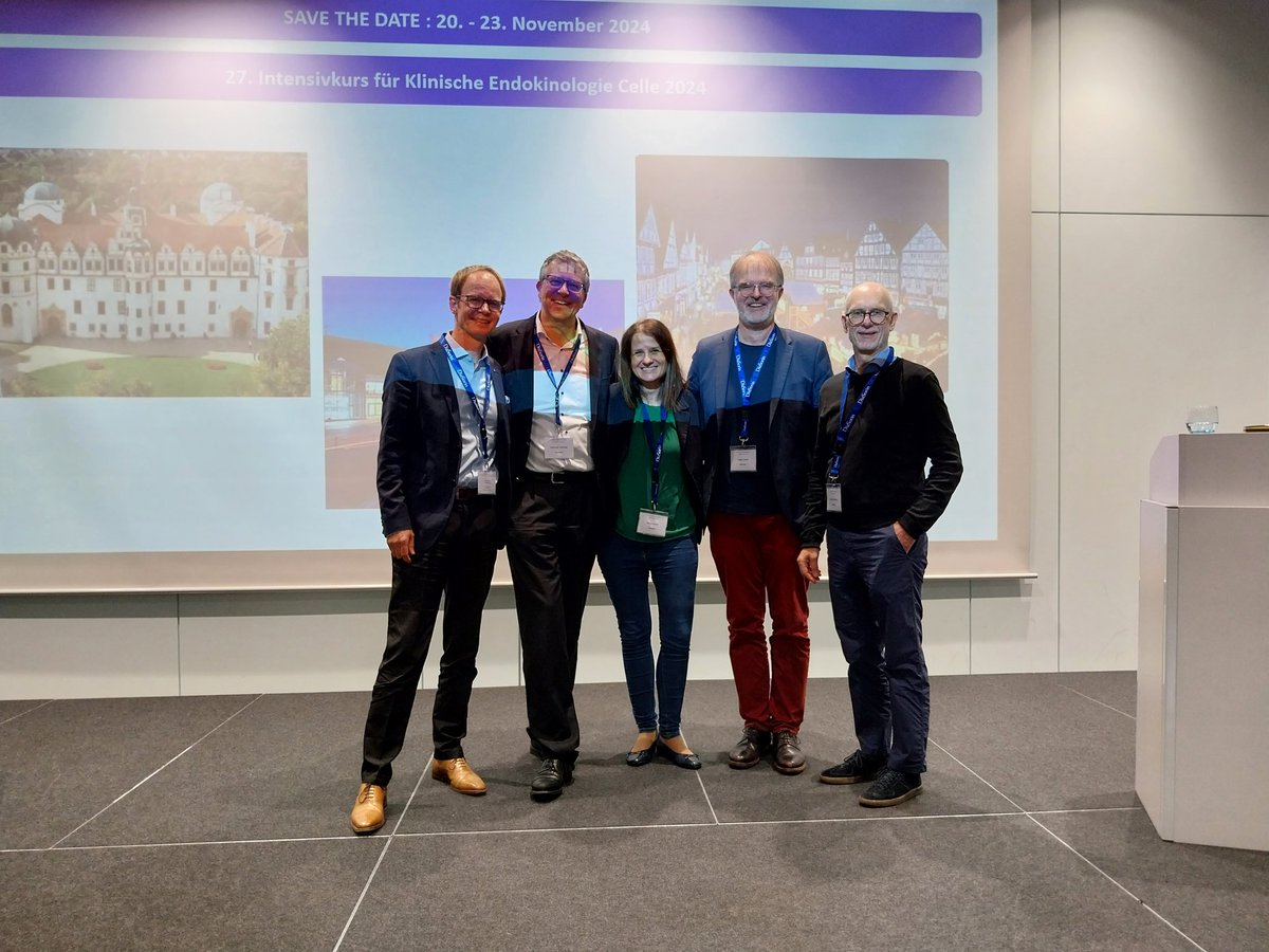 elena_tsourdi's tweet photo. That's a wrap for the Intensivkurs Endokrinologie 2023!Greatly honoured to be part of this brilliant Organizing Comittee-it has been 4 days of cutting edge science, vibrant discussions and lots of fun🙂! Cu in Celle next year! #IKE2023 @DG_Endo https://t.co/aHwkAknITV