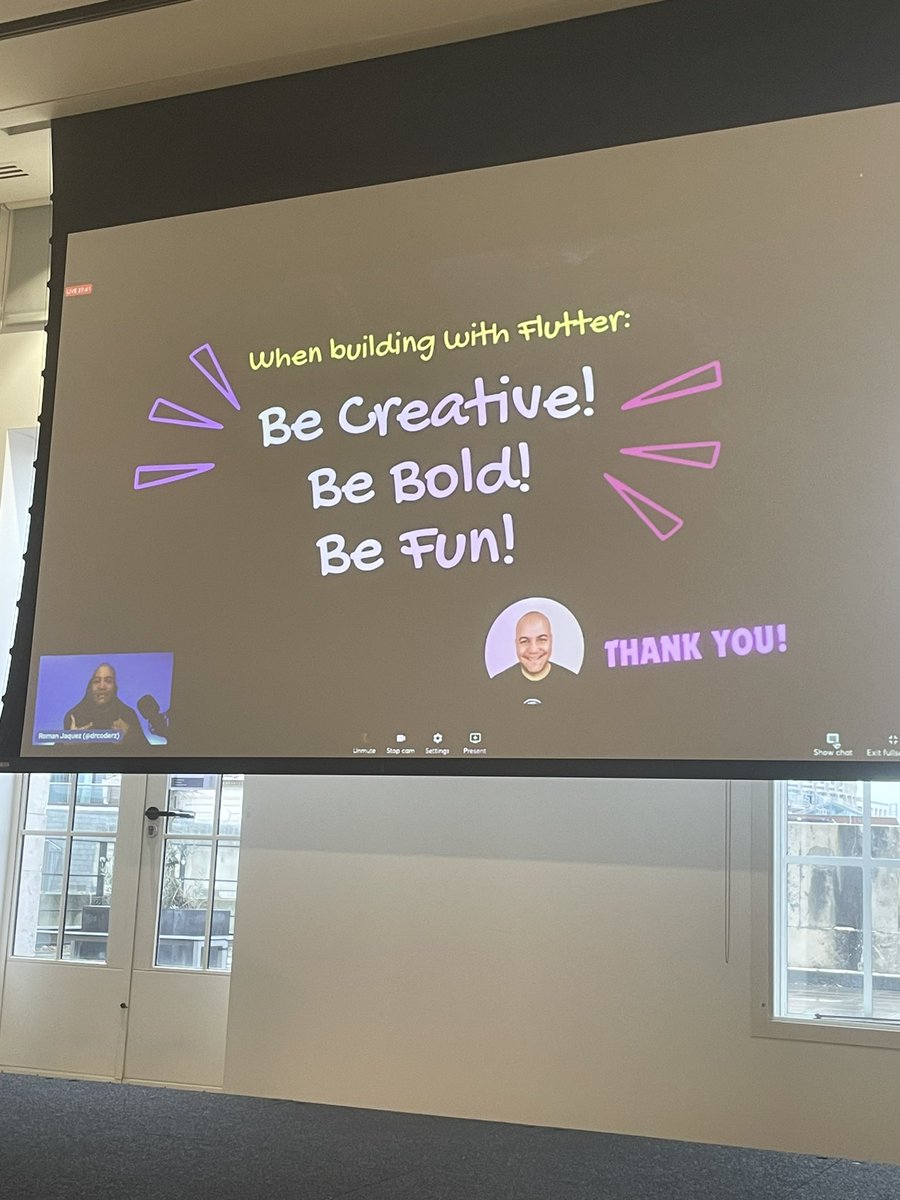Presenting the power of Flutter at #DevFestLondon with @drcoderz @funwaycoding @idk3872 and ofc @KelkarRenuka & @sumithpdd