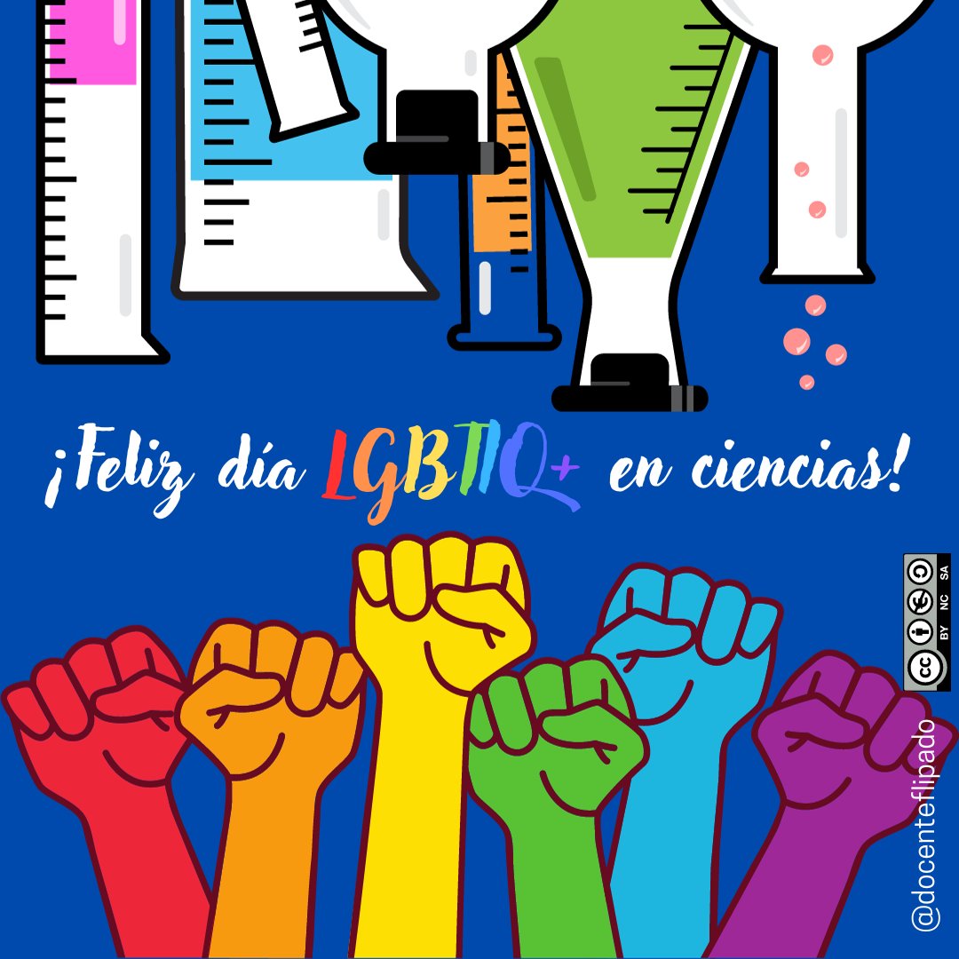 ¡Feliz #DíaLGBTEnCiencias #LGBTSTEMDay!
@lgbtstemday @PRISMAciencia
