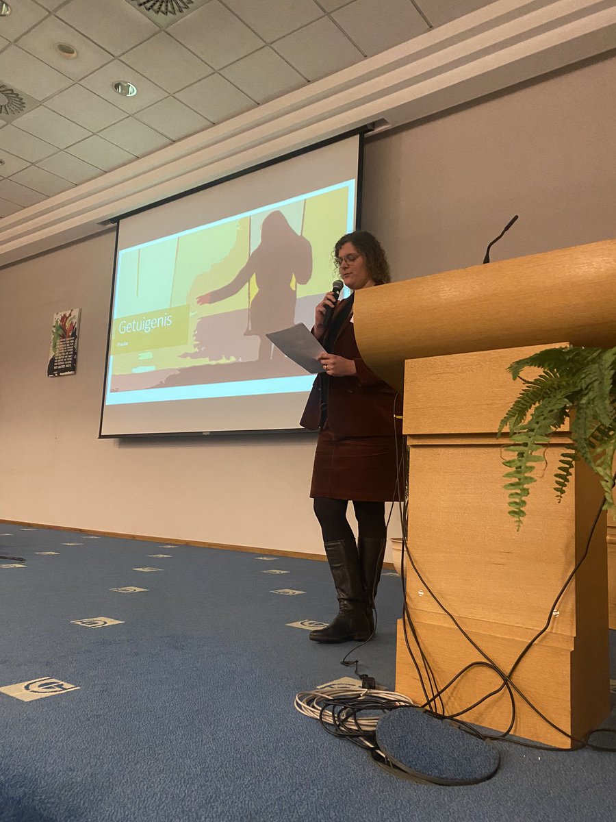 Een krachtige getuigenis van Frauke. #ontmoetingsdag