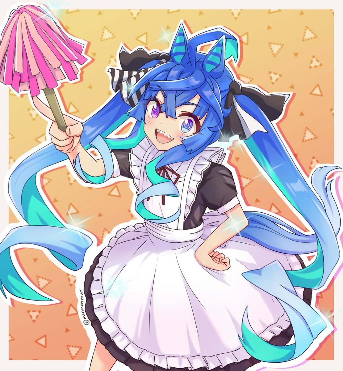monmonmur's tweet photo. ターボにおまかせ！

#ツインターボ  #ウマ娘 https://t.co/kz98lLC3mP