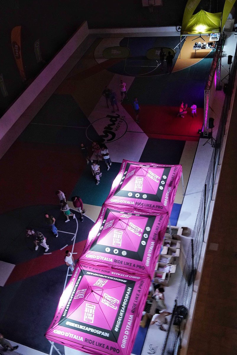 Os dejamos 4 imágenes de lo que está siendo esta II Edición de Giro d’Italia Ride Like a Pro Tenerife, ¡a dar pedales!💕🚴🏼