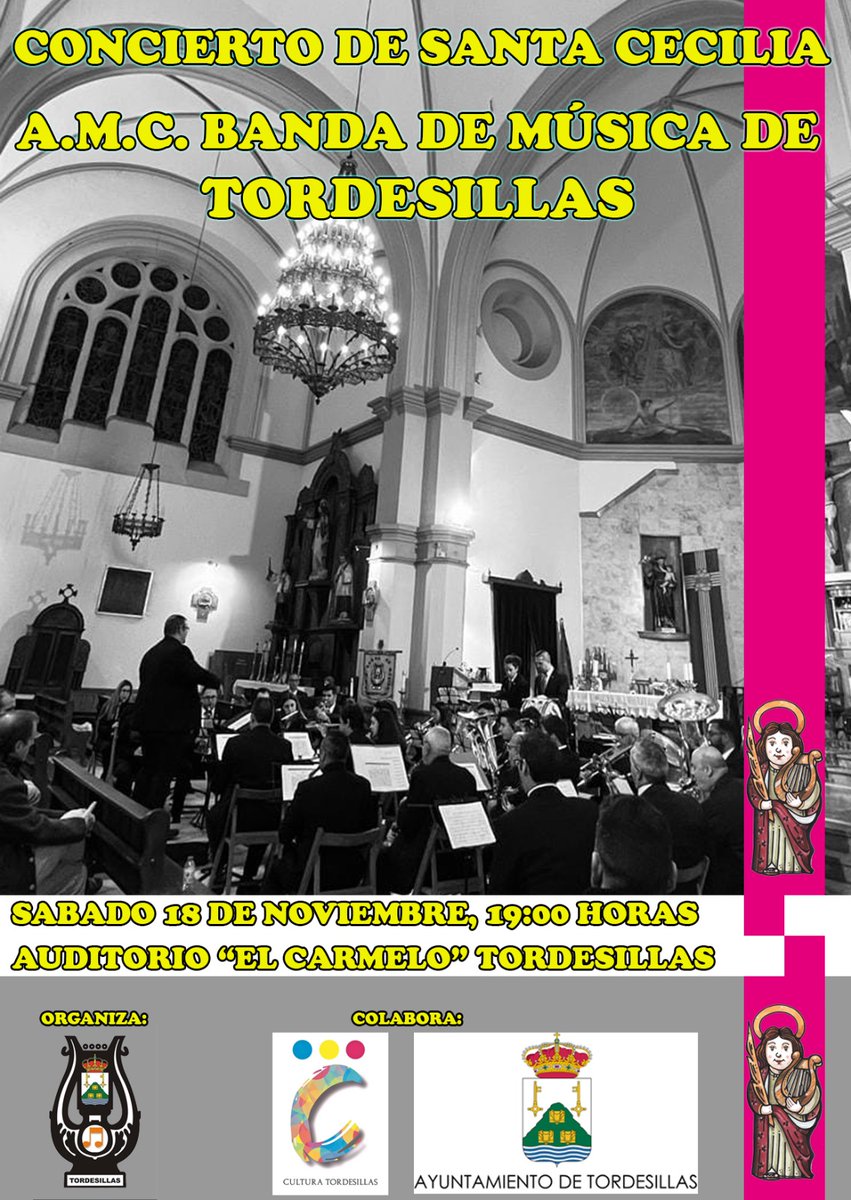 Hoy tienes una de las mejores citas del año...¿Te lo vas a perder? #SantaCecilia2023 #Conciertazo #EsLaCeciONoEsLaCeci <a href="/VisiTordesillas/">Turismo Tordesillas</a> <a href="/Tordesillas_CyL/">Tordesillas</a> <a href="/tordesillas/">Ellen Tordesillas</a>