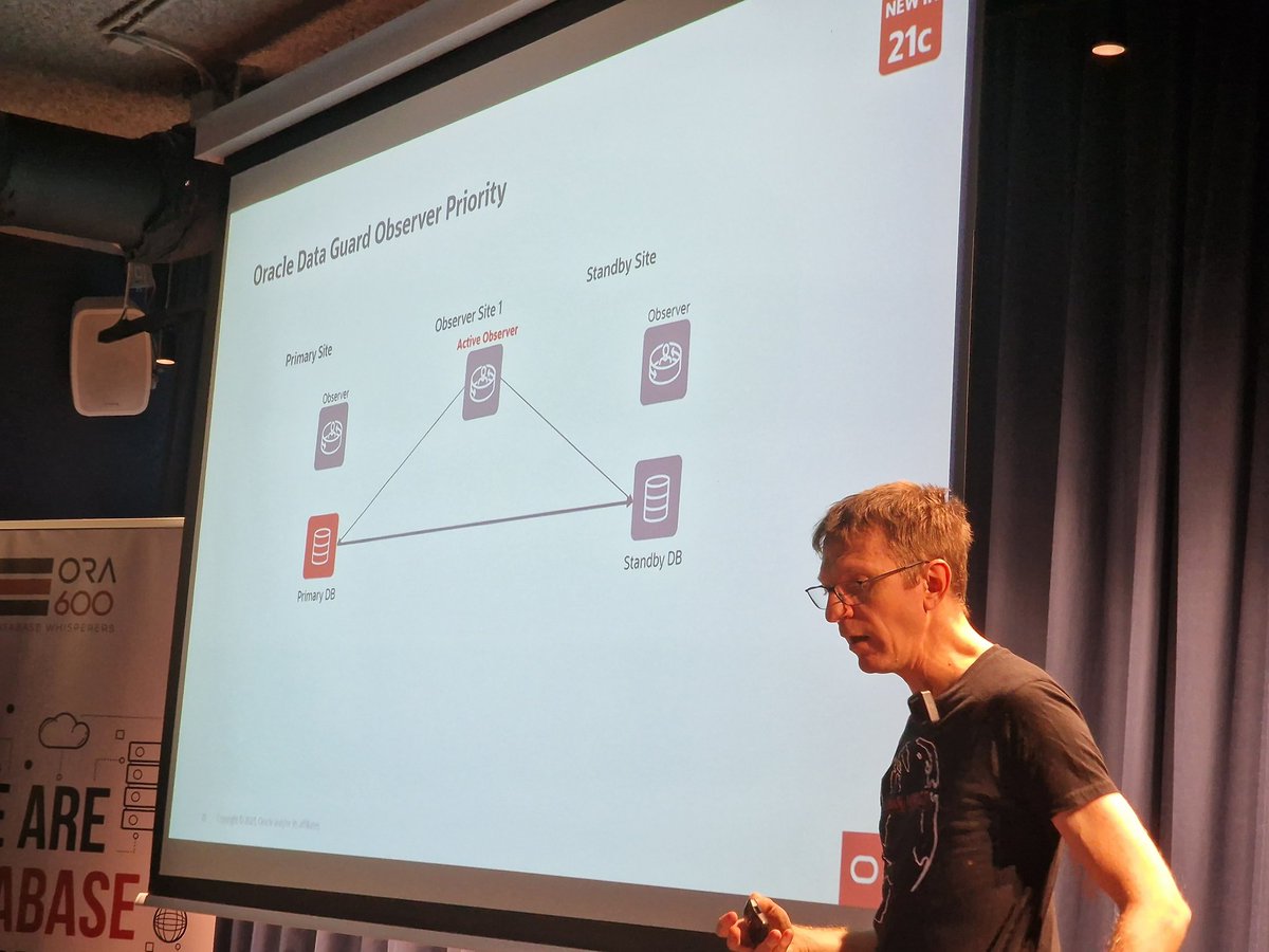 MartinKlierDBA's tweet image. Nice update on #Oracle #Database #Dataguard by @ludodba at @POUG_ORG #poug2023 
#dataguardobserver
@oracleace @oracleugs @sym_42