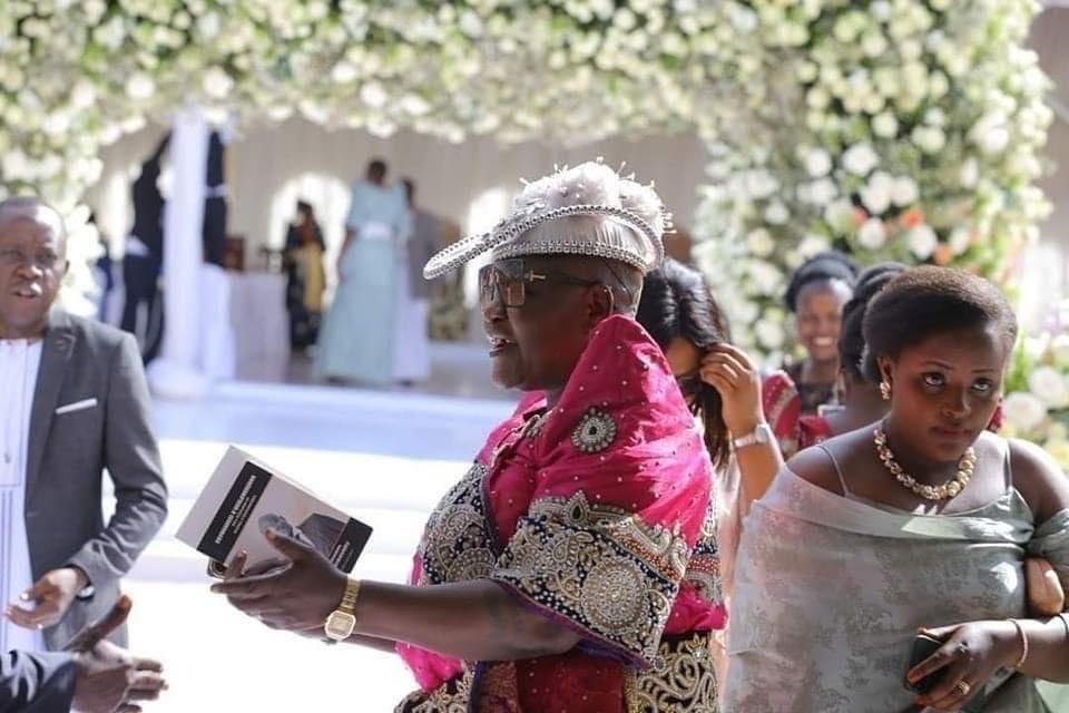 Mama museveni on behalf of baganda 😀😀😀#busoga