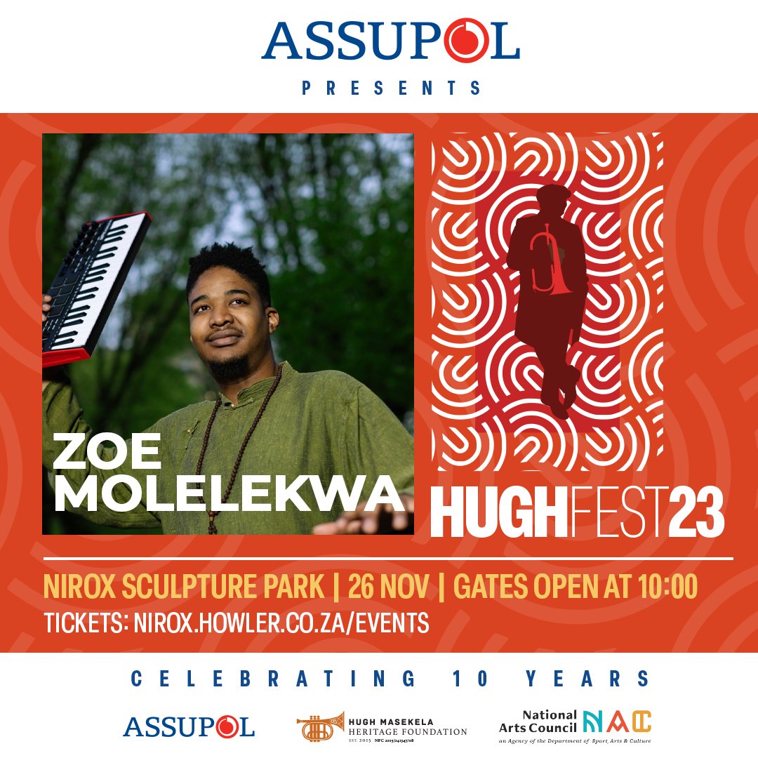 Unveiling Zoe Molelekwa, a vibrant South African pianist mentored by legends like Themba Mkhize and Nduduzo Makhathini. As a Hugh Masekela Heritage scholar at @MSMnyc, Zoe embodies the spirit of jazz. Don't miss his captivating performance at #HughFest2023 gates open at 10am.