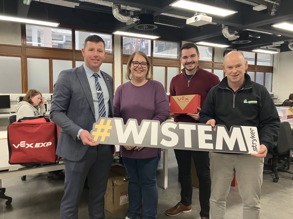 Deiightedto be at ETTA Conference in ⁦<a href="/MTU_ie/">Munster Technological University</a>⁩ . Showcasing Flux Lasers ⁦<a href="/flux3dp/">FLUX Inc.</a>⁩ , Flashforge M5 ⁦<a href="/ff3dprinters/">Flashforge®</a>⁩ and VEX Robotics ⁦<a href="/VEXRobotics/">VEX Robotics</a>⁩ #wistem #strykerwise ⁦<a href="/ettaireland/">The E.T.T.A</a>⁩