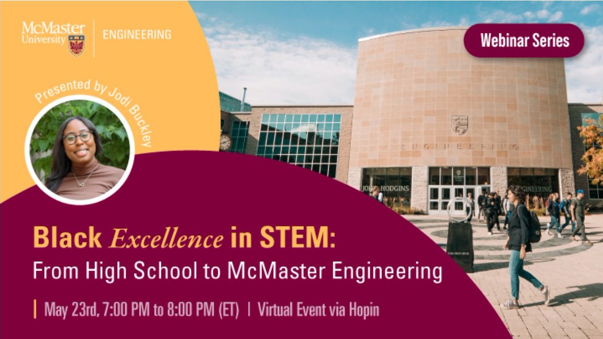 We Rise Together 2.0 (@wrt_pdsb) on Twitter photo Register for the upcoming virtual info session: eng.mcmaster.ca/events/black-e… Register for the upcoming virtual info session: eng.mcmaster.ca/events/black-e…