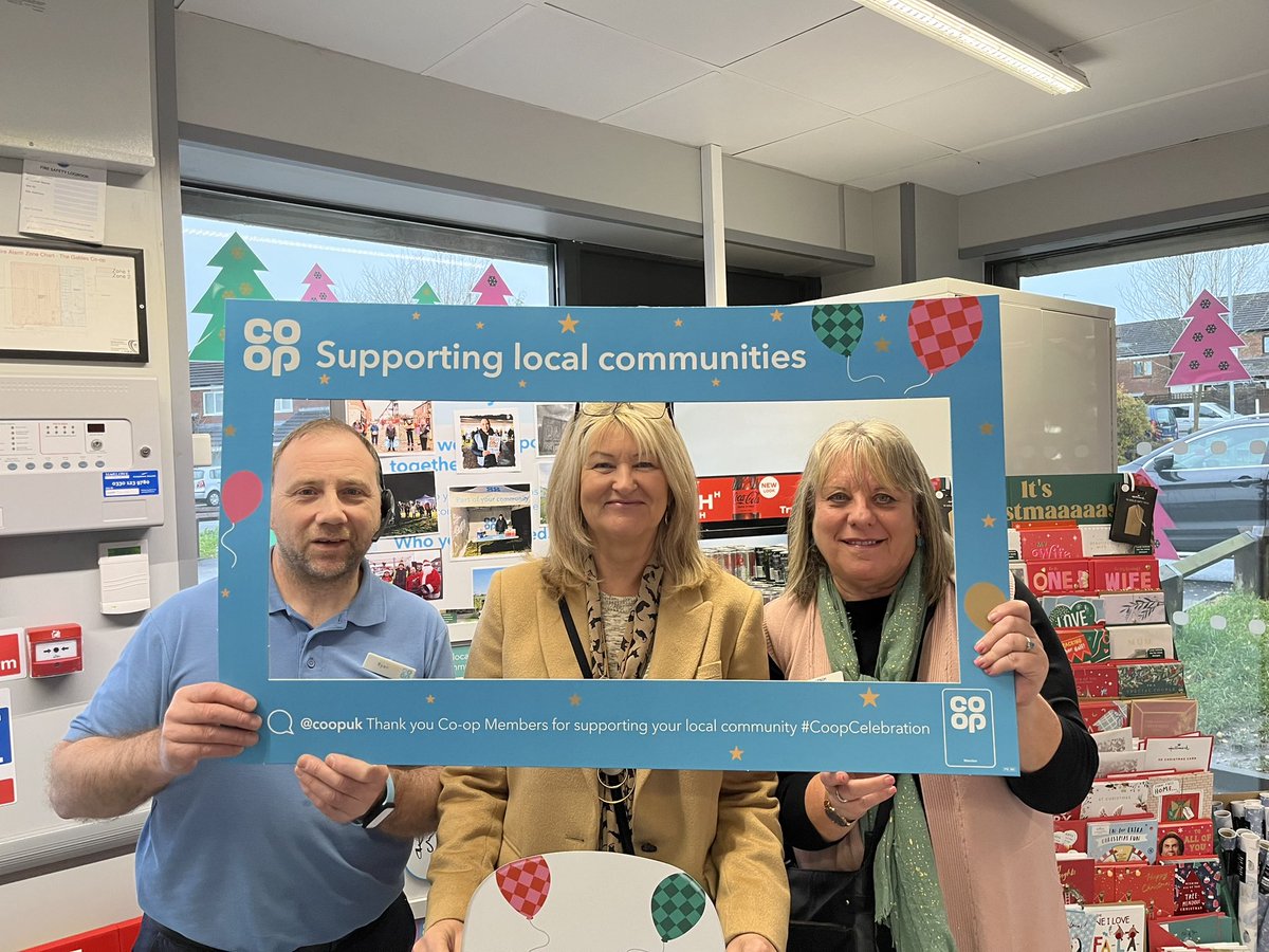 It’s celebration day @coopuk The Gables.
Thanks to all our lovely customers for supporting their local community and our causes.
#becomeamember #itswhatwedo
@JacksonMills_ @KWarburtonGibb @Garywilliams119