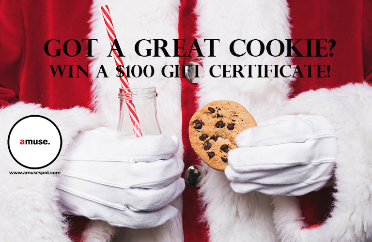 Win $100 Gift Certificate!  We need a Great Cookie with a Great Story!

amusespot.com/pages/the-grea…

#cookies #baking #cookiesofinstagram #bestcookiesever #holidaybaking #findyourmuse #amusespot