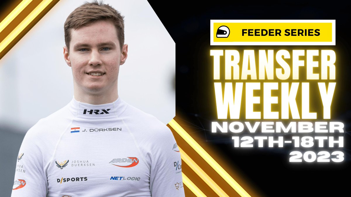 feeder_series's tweet photo. ๐จ TRANSFER WEEKLY ALERT! ๐จ
Episode 2 premieres on our YouTube channel in 30 minutes, including an interview with F2's newest driver @JoshuaDuerksen1!
Join @ChrisMcCarthy32 and special guest @42jordanking as they go through the latest transfers ๐
https://t.co/w0IUudeqaF https://t.co/UOYcTtwb8L