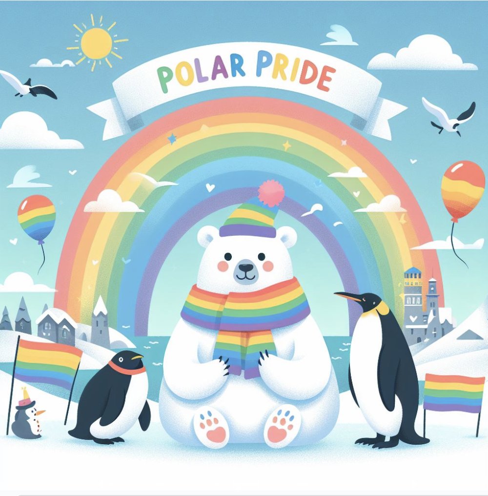 Happy #PolarPrideDay2023! Seeing international support for #LGBTQIA researchers facing marginalization in #PolarScience is inspiring!

Can you help us increase our impact? Show your #PolarPride & consider joining our leadership team: prideinpolarresearch.com

#PolarPrideDay [1/x]