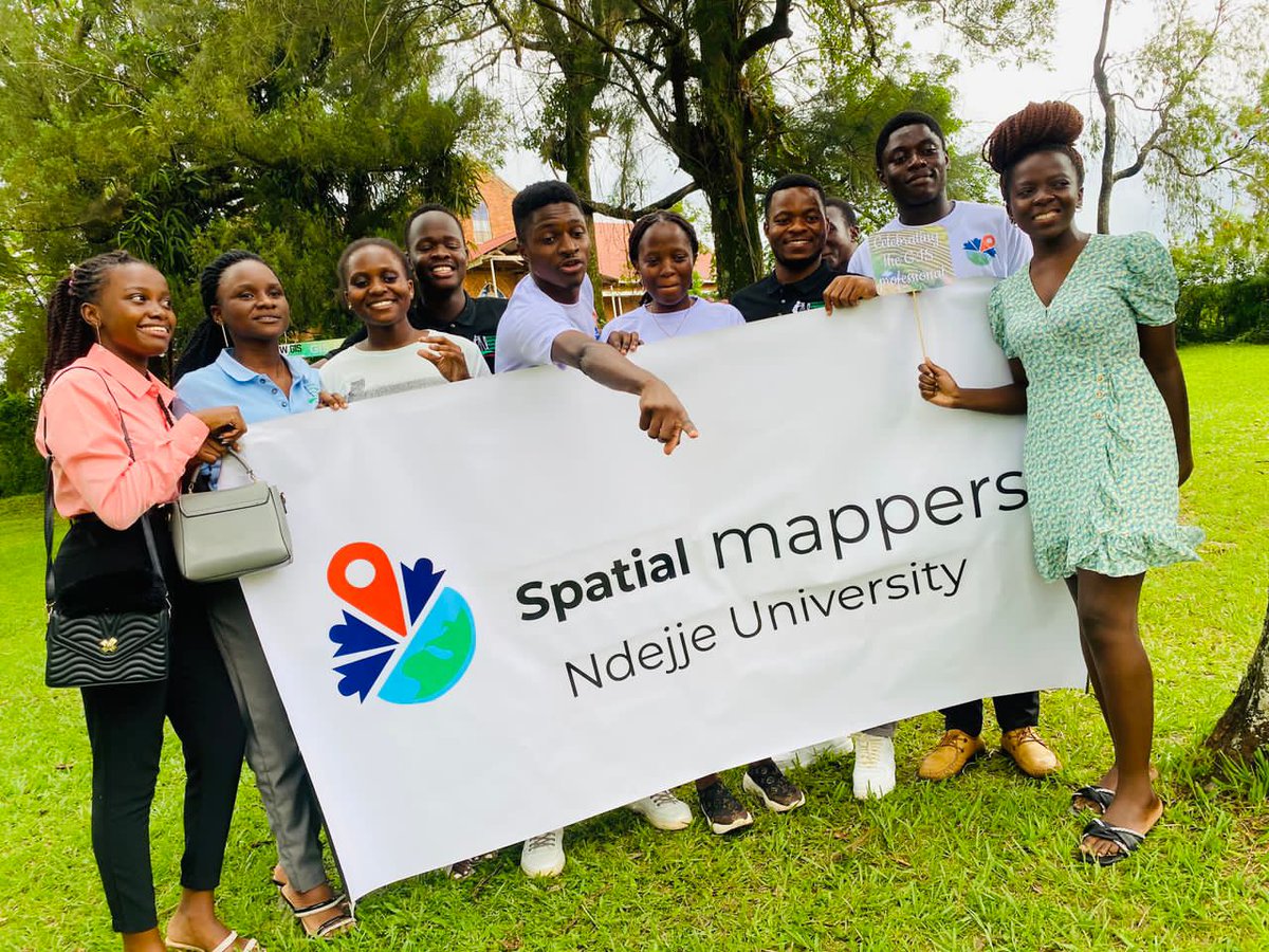 NdejjeSpatial's tweet photo. 🌐 Exciting News on #GISDay2023! 🎉 Today, Ndejje University proudly launches Spatial Mappers, a dynamic addition to the Global @YouthMappers chapter in Uganda. 🌍✨ This milestone signifies our commitment to harnessing the power of geospatial technology for positive change. https://t.co/sCvY8yQRFj