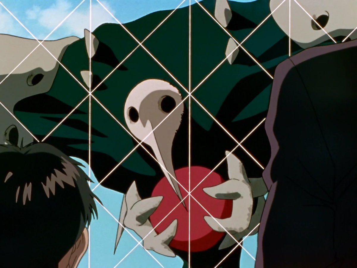 DBWUDE's tweet photo. Decent first episode ig, not sure where the series is headed but I’ll let it cook. + those things look like hollows 😭😭 #DBEVA https://t.co/ujsilF55U3