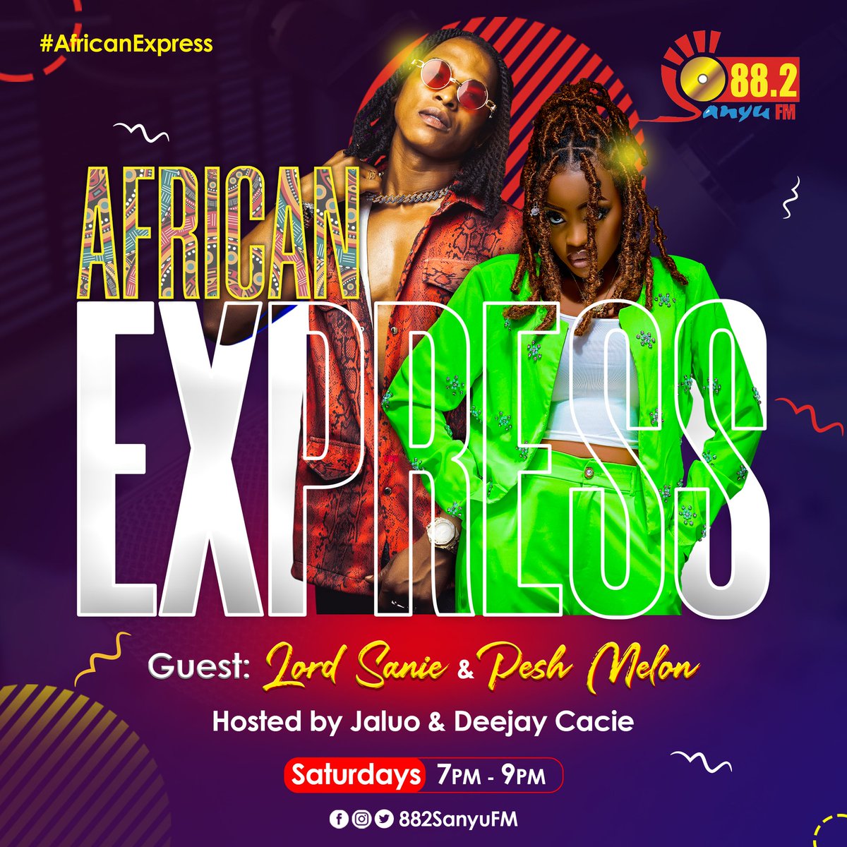 theonlyjaluo's tweet image. Hope you are ready for #AfricanExpress @882SanyuFM @Deejaycacie256
🔥🔥🔥🔥