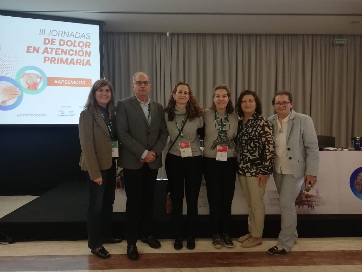 Jornada AP- SEMDOR: desafíos en Dolor. Un placer participar