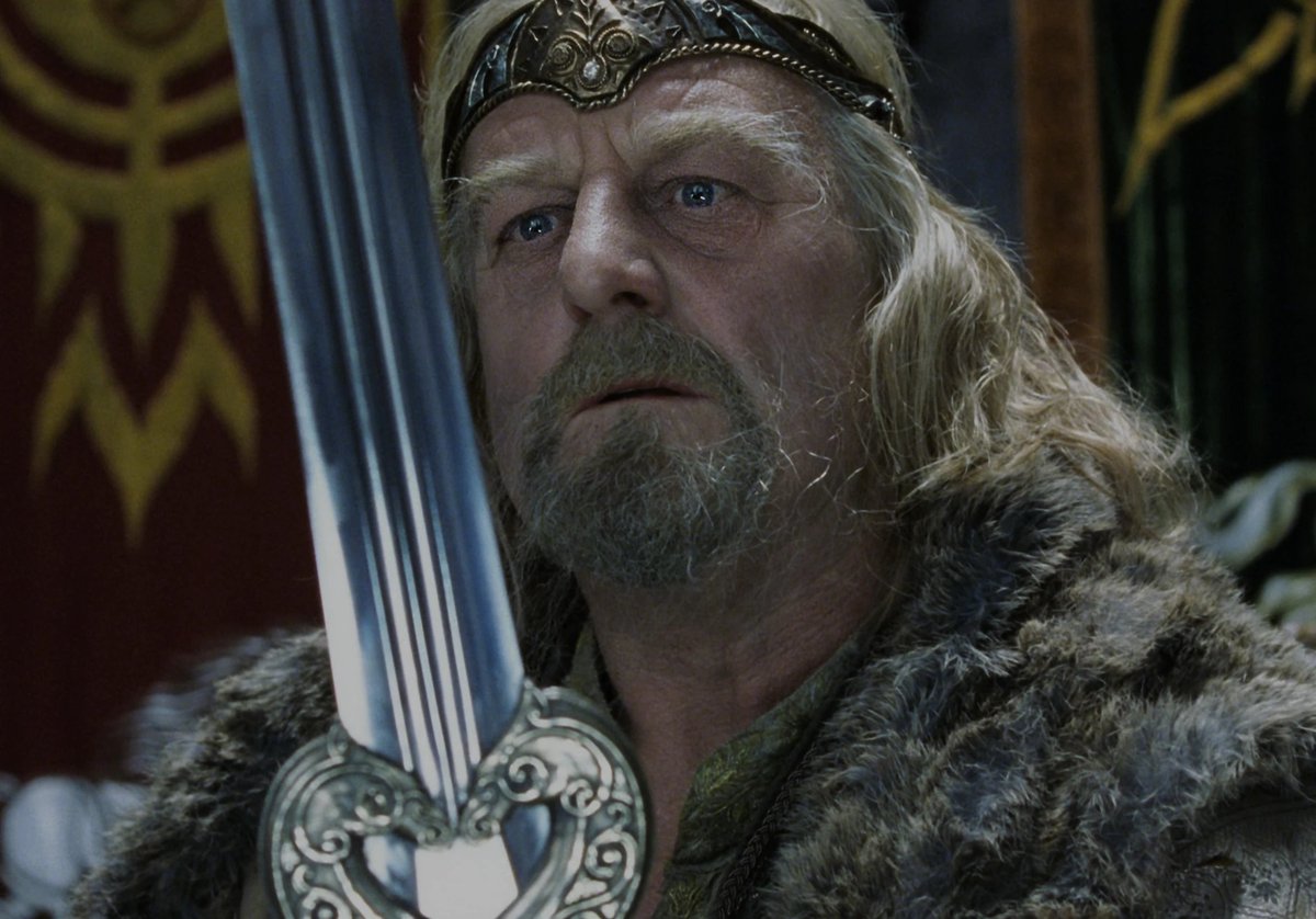 when theoden wakes up and everyone's like 'but how do we get that dawg back in him?' gandalf immediately gets that he needs to hold his sword and swish it about, and i think that's why we need more men working in mental healthcare