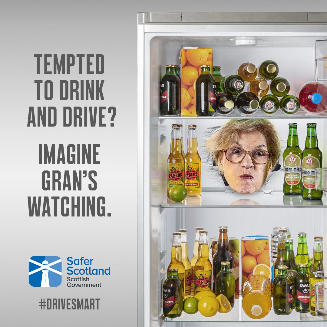 If you’re going on a night out, plan ahead. Think about how you are going to get home. 🚉 ⚠️ Drink driving can lead to a criminal record, don’t risk it. #DriveSmart @trafficscotland @roadsafetyscot