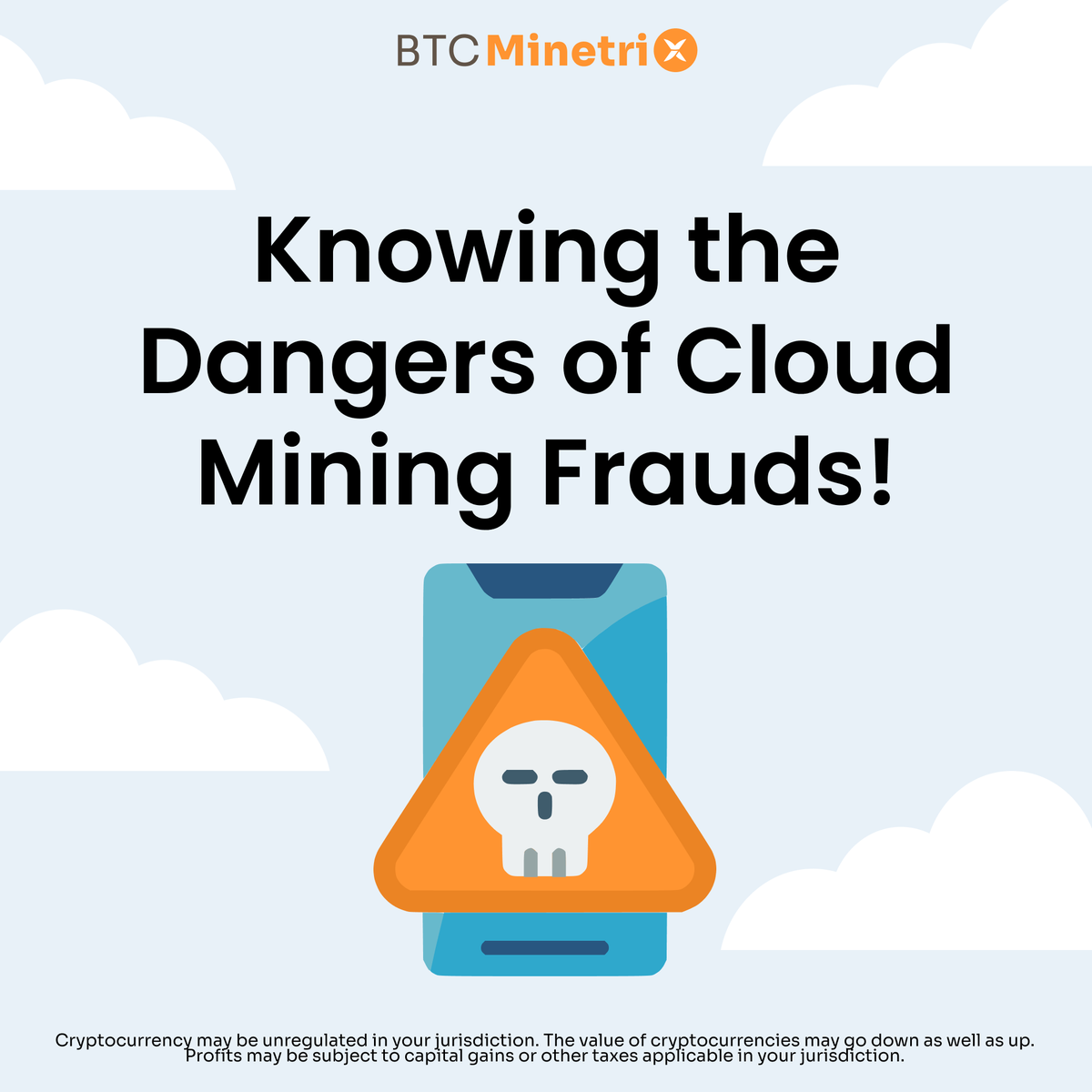 bitcoinminetrix's tweet photo. Knowing the dangers of #CloudMining frauds! π«πΈ
Companies like #FancyCrypto & #IDMining have raised doubts with their dubious methods.
Grasping these risks is crucial for informed choices in the #BitcoinMining sphere. π https://t.co/mqMwZXlZMC
