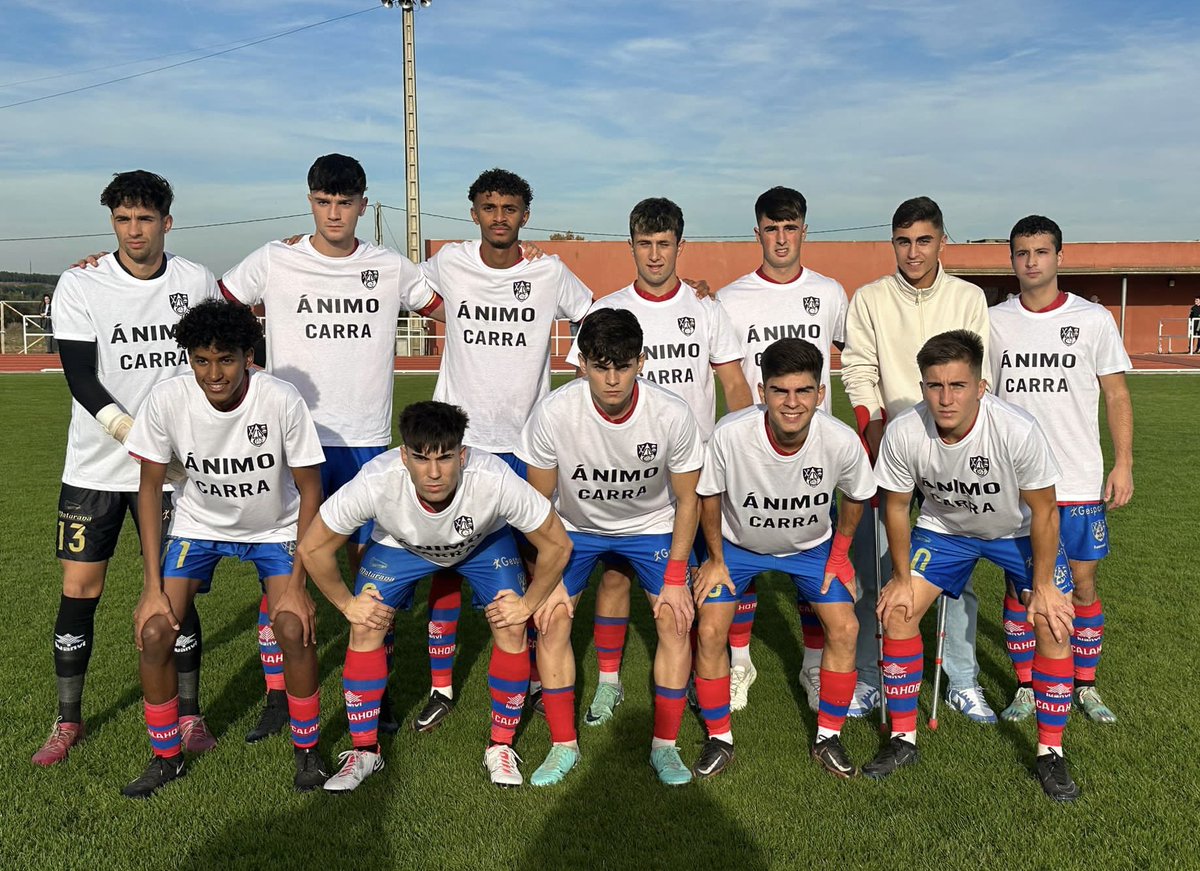 💯3ªRFEF
Un gol, en tiempo de descuento, da la victoria al Racing Rioja CF frente al CD Calahorra B

➡️ wp.me/p9LL7x-clP

#centenariocdcalahorra
#ciudadrojilla