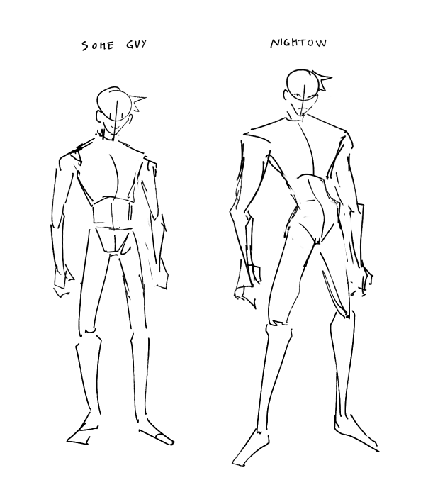 HEISEZER0's tweet photo. The way trigun's author draws human anatomy is very cool to me https://t.co/yWX7G22S4j