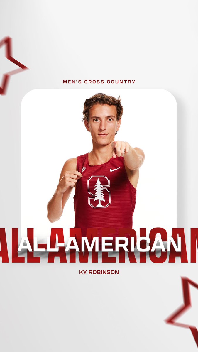 Ky Robinson places third at NCAA’s, his highest finish in this race!

#GoStanford