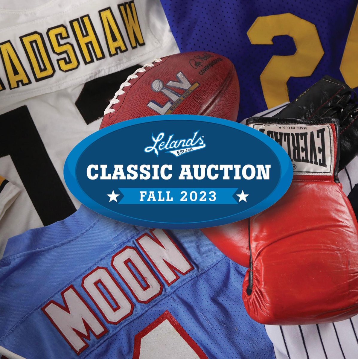 Last Call to Win Big! The Lelands Fall Classic Auction is wrapping up tonight at 10 PM ET for regular bidding. Don't let this opportunity slip away! Bid on game-used treasures from Bradshaw, Moon, Brady, Tyson, and more legendary sports heroes. lelands.com