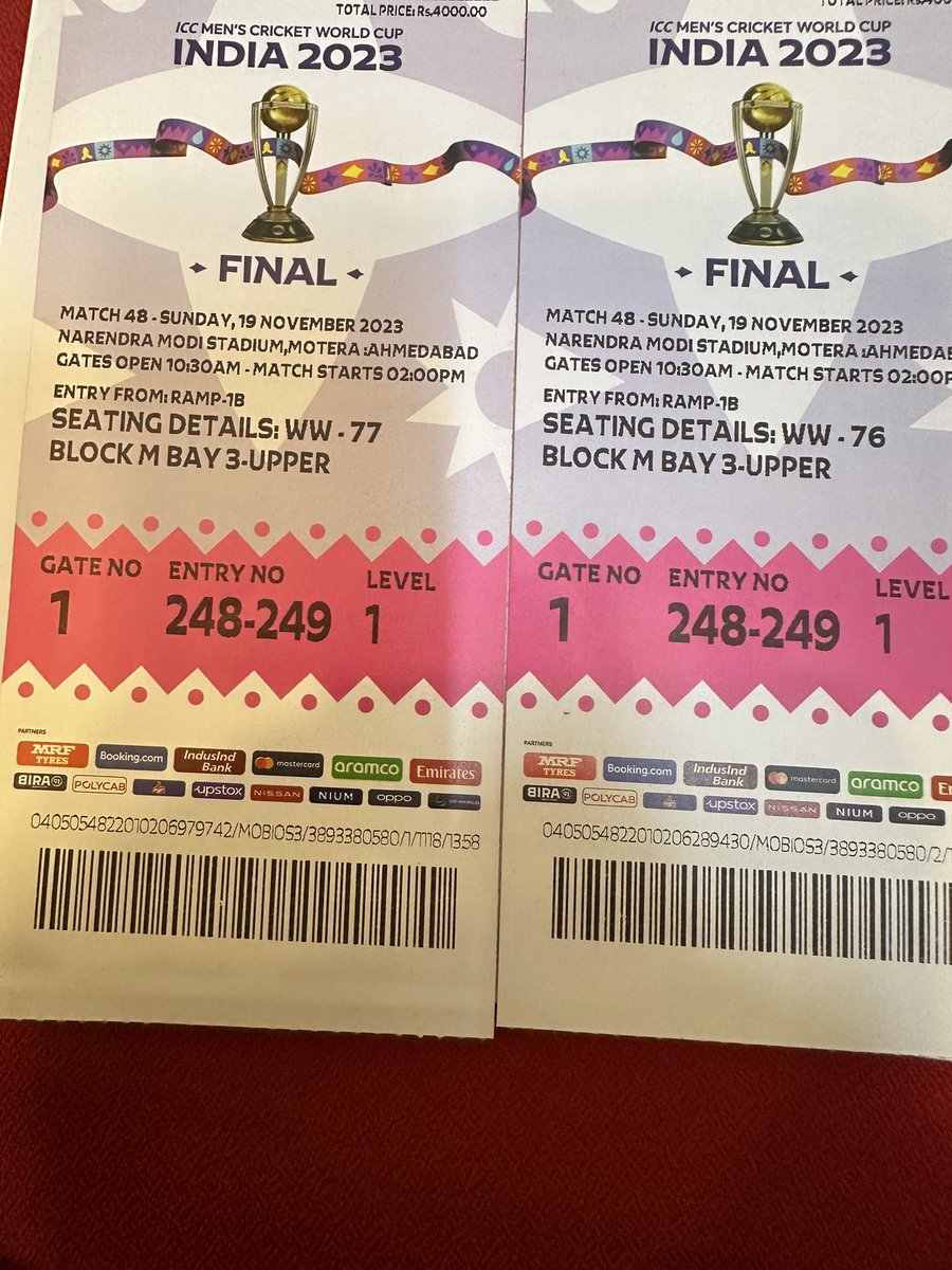 majithia_anil's tweet image. Extremely excited to watch  the #CWC23Final live at #NarendraModiStadium tomorrow #INDvsAUS -Come on India #CricCup2023