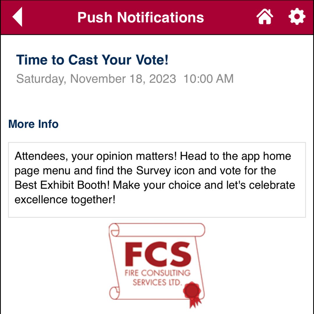 FCSFireLTD's tweet image. Have you voted for your favourite Condo Conference Booth yet? There’s still time! Head to the Condo Conference app to vote!!

Loved our Fire Truck giveaway, our draw and our teams energy? Vote for FCS Fire Consulting Services Ltd. 

#condoconference2023 #VoteNow #FireSafety