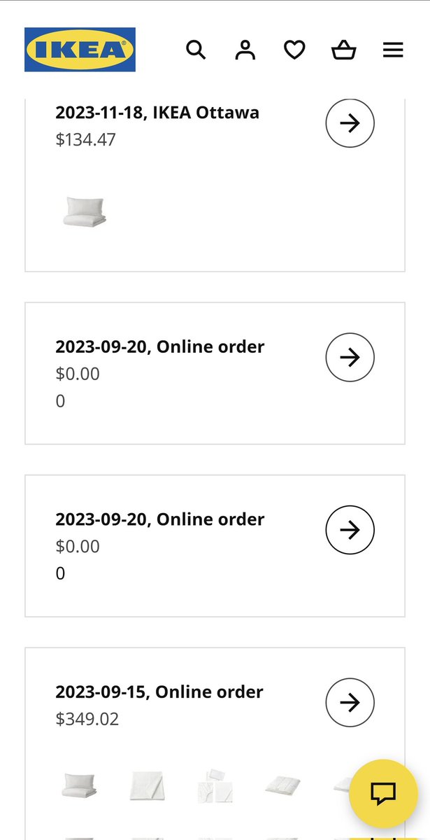 Da_Ali_G_Show's tweet photo. @IKEACanada I order a bunch of things online a while back. One item never came and was refunded. Ordered it again, was cancelled 2x on me because item won't ship alone, must be part of larger order. Duh?! I originally ordered it with large order. Had to drive to Ottawa to get it. https://t.co/C9ToywbXG4