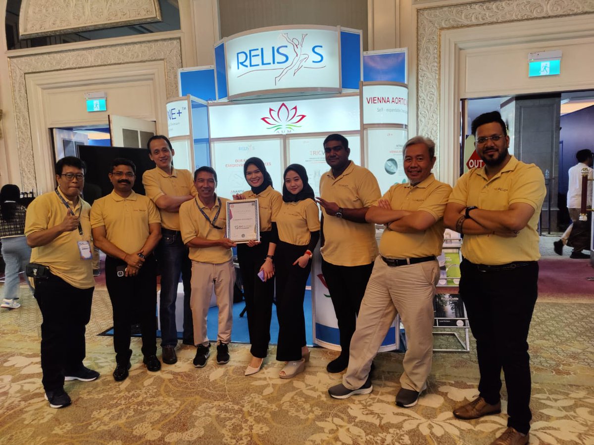 relisysmedical's tweet image. Glimpses of our engagements on Day 3 at ISICAM 2023, Jakarta, Indonesia.

#isicam2023
#relisysmedicaldevices
#cardiovascularintervention
#structuralheart
#tricvalvelivecase
#tricvalvetalk
#cardiovasculardisease
#healthcareinnovation
#shangrilajakarta
#indonesia
@relisysmedical