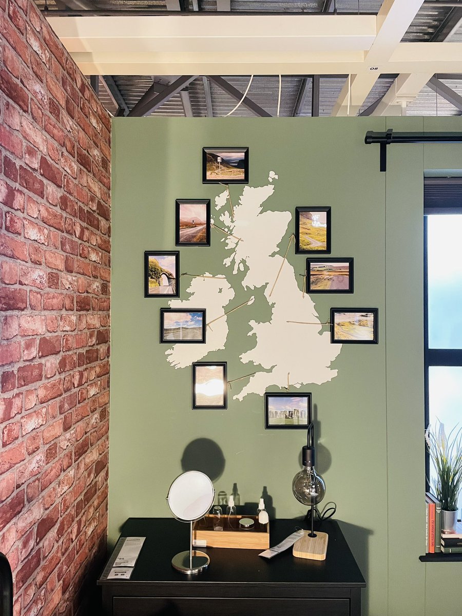 GeographyLive's tweet photo. Strong #geography wall display in @IKEAUK today! Located photos - I resisted the temptation to annotate for higher marks! https://t.co/uuZRYUFmSF