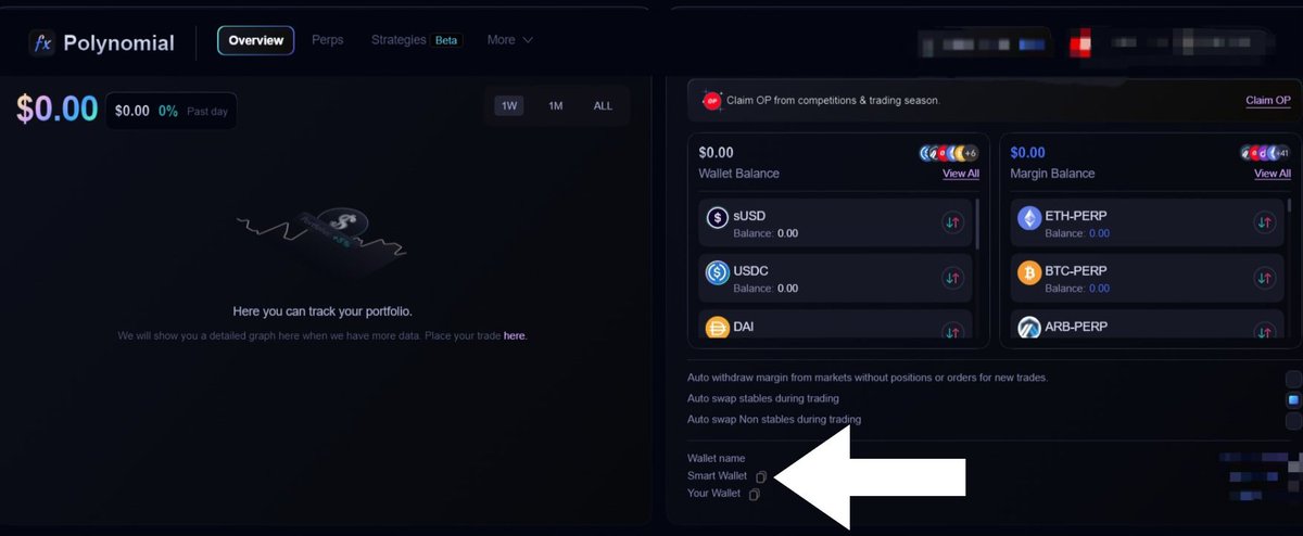 JiRaYa_OG's tweet photo. [AIRDROP] $PYTH - #PolynomialFi 

Je pense que vous êtes déjà tous au courant de la future réclamation #Airdrop du jeton $PYTH, de #PythNetwork, oracle décentralisé à suivre de très près (un des principaux futurs concurrents de #Chainlink) et que vous avez déjà tous vérifié votre éligibilité sur le website du projet.

Si ce n'est pas le cas, vérifiez ici : 👇
https://t.co/S4JNLD4RyD

Le jeton sera réclamable à partir du Lundi 20 Novembre (dans 2 jours) et se négocie déjà en pre-market, sur Kucoin, à ~0.41$ par jeton $PYTH 

Mais saviez-vous que vous pouvez également être éligible sur votre adresse de smart wallet Polynomial ? 

Voici un petit tips afin de le vérifier : 

- Sur Polynomial, copiez votre adresse de smart wallet (screenshot)

- Inscrivez l'adresse de votre smart wallet, à la fin du lien ci-dessous (remplacez "YOURADRESS" par votre adresse de smart wallet Polynomial)
 https://t.co/Y6CndsZWLx

Votre allocation de $PYTH, correspond au montant inscrit après "amount" en enlevant tous les "0" 

Exemple : 6224000000 = 6224 

Vérifiez de temps en temps les actus sur le #Twitter de PolynomialFi ou (et) de PythNetwork, nous devrions bientôt avoir des news sur la façon de réclamer ces tokens $PYTH... 👀