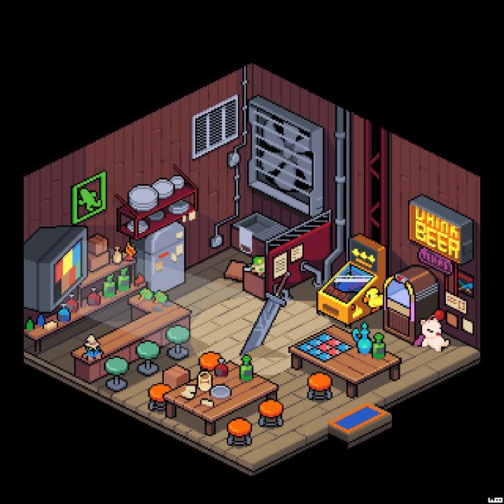 WoostarsPixels's tweet photo. New art for sale! "Tifas Bar". Buy at: https://t.co/ycR2sbjwFt https://t.co/Hl0UiRig3f