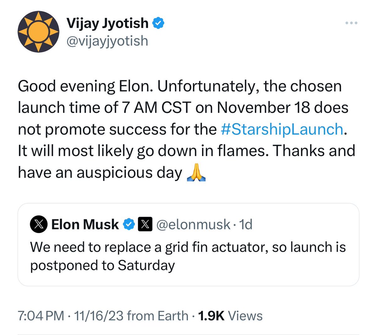 Vijay Jyotish - International 🌎 tweet media