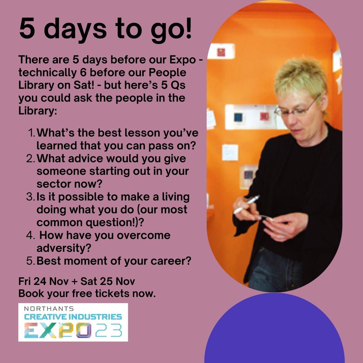 Are you getting excited?! northamptonfilmfestival.eventive.org/schedule The Expo is for everyone but Saturday's People Library is esp good for those starting out @MediaTresham @ULCareersFeed @EduNorthants @Library_Plus @NorthamptonColl @CreativeCareer5 @NA_Careers @NSBCareerAdvice @bedcollegefilm