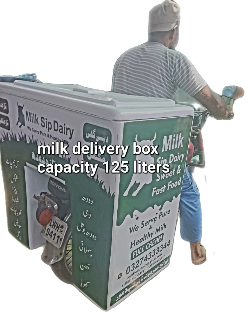 grpfabrication's tweet image. bike fitted insulated milk  delivery box capacity 100 liters
 #milkdeliverybox #deliverybox #fibreglassbox #bikefittedbox