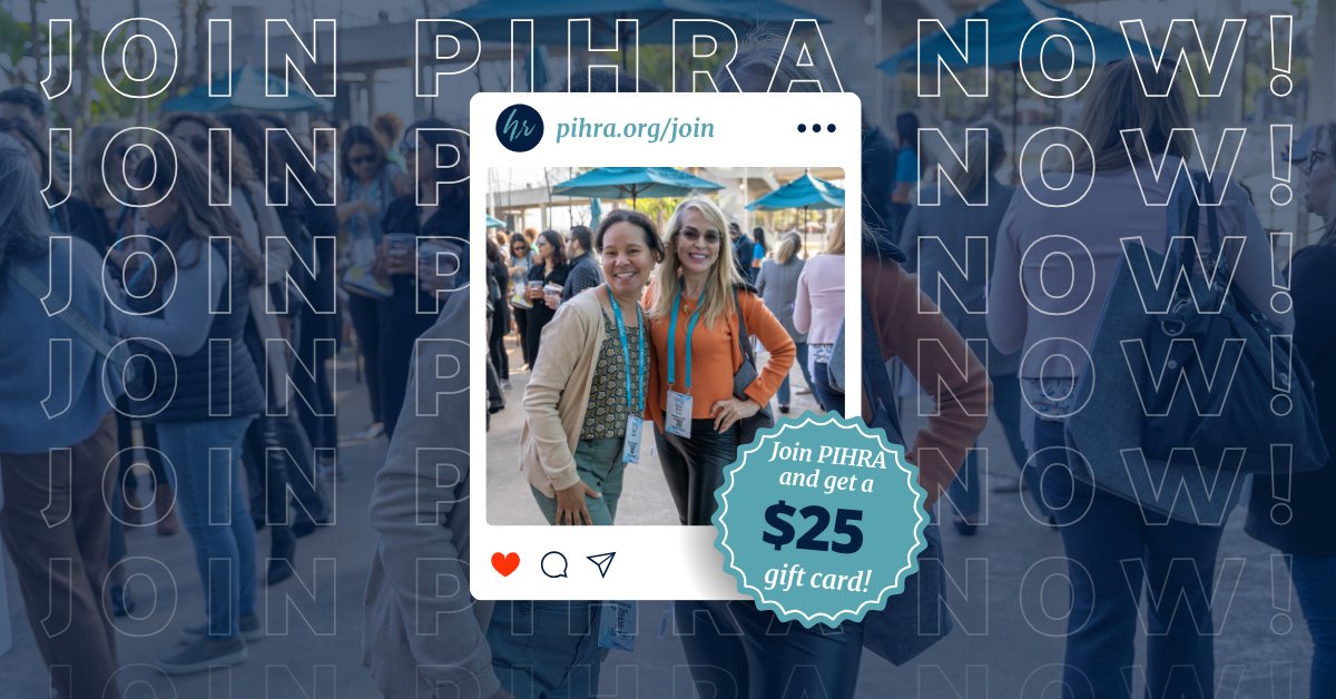 🎉Activate your membership for $175 from 11/27 through 11/29, grab a $25 gift card, and enhance your HR journey. The countdown to PIHRA's Cyber Monday Flash Sale has begun! Don't miss this exclusive offer! Stay excited, HR pros! 🚀

#CyberMondaySale #HRPros #PIHRACommunity