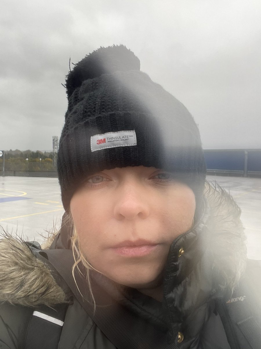 KirstenElder's tweet photo. Me, in storm Debi for plane footage #soaked #journo #videojournalist #planes #mondayflashback ✈️ https://t.co/DB3k3InhvS