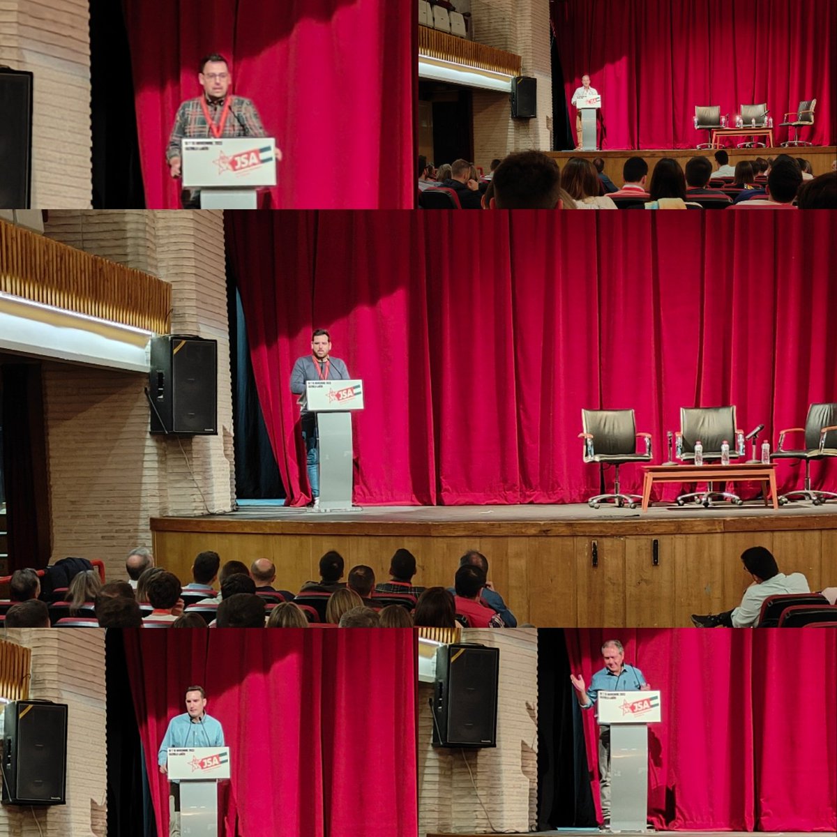 ➡️Inaugurando las jornadas de formación de las Juventudes Socialistas de Andalucía en Cazorla.