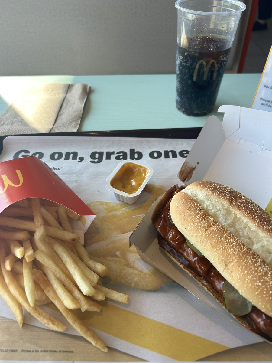The McRib is back… how many did you have this week? #mcrib #bestsandwich @McDonalds @McDonaldsCanada @McDonaldsUK @McDonaldsMcRib