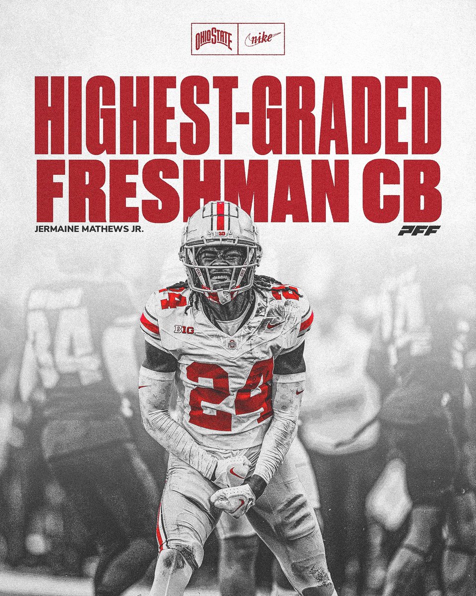 OhioStateFB's tweet image. Highest Graded Freshman CB, @Jr2Maine ⚡️