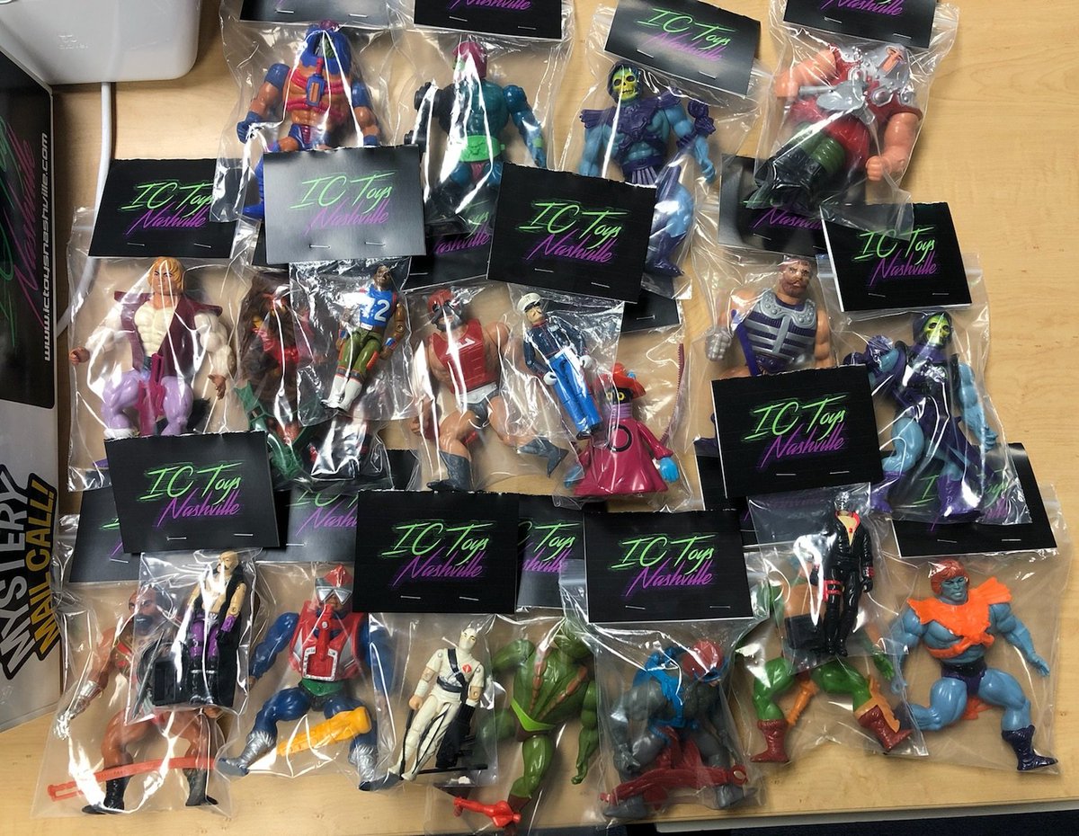 Lots of new MOTU and GI Joe out today! Stop by and check them out! 

#toystore #motu #mastersofuniverse #gijoes #arah #hasbro #vintagetoys #toyscollector #icToys