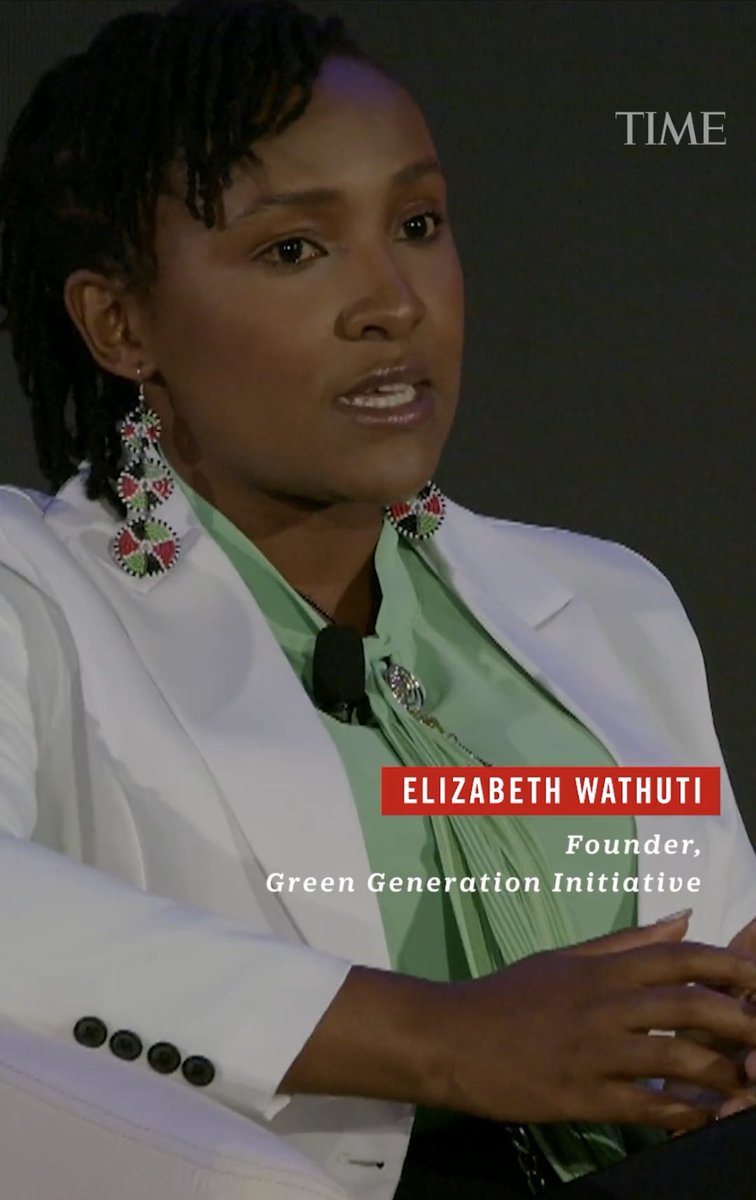 lizwathuti's tweet photo. It’s an honour being part of the @TIME family. So excited to be in Kigali🇷🇼 this week for the TIME100 Summit and Impact Awards Africa speaking on climate resilience and the power within Africa’s greatest resource - Young people, alongside the Freetown Mayor Yvonne Aki Sawyerr. https://t.co/lII3IocSlm