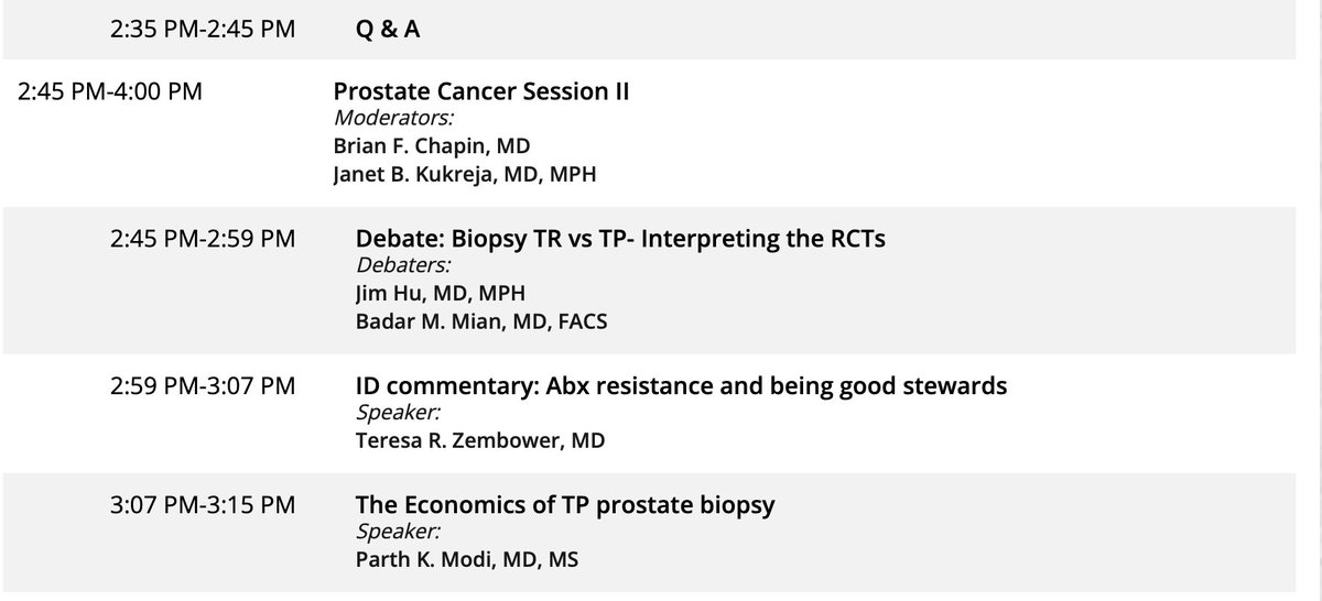 @BadarMian1 @AlbanyMedUro @AlbanyMed @UroOnc @AmerUrological Congratulations!- I'll keep the powder dry for our debate at @UroOnc @ChapinMD @marthpodi. 245 PM December 1