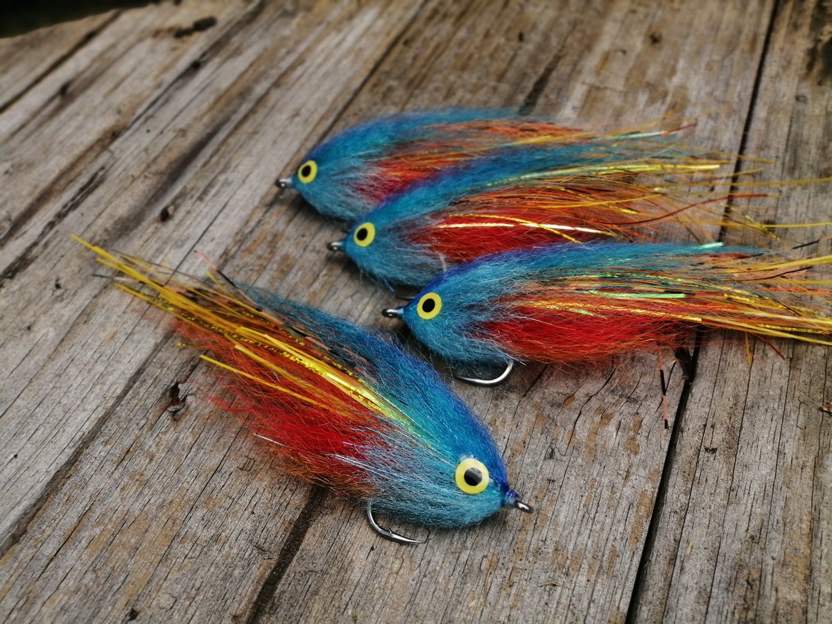 Jungle flies tied by Armando Geraldo.