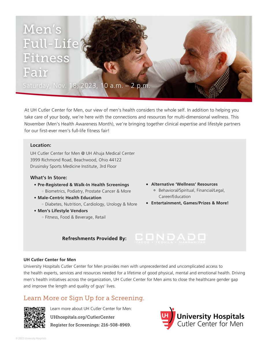 University Hospitals Cutler Center for Men tweet media