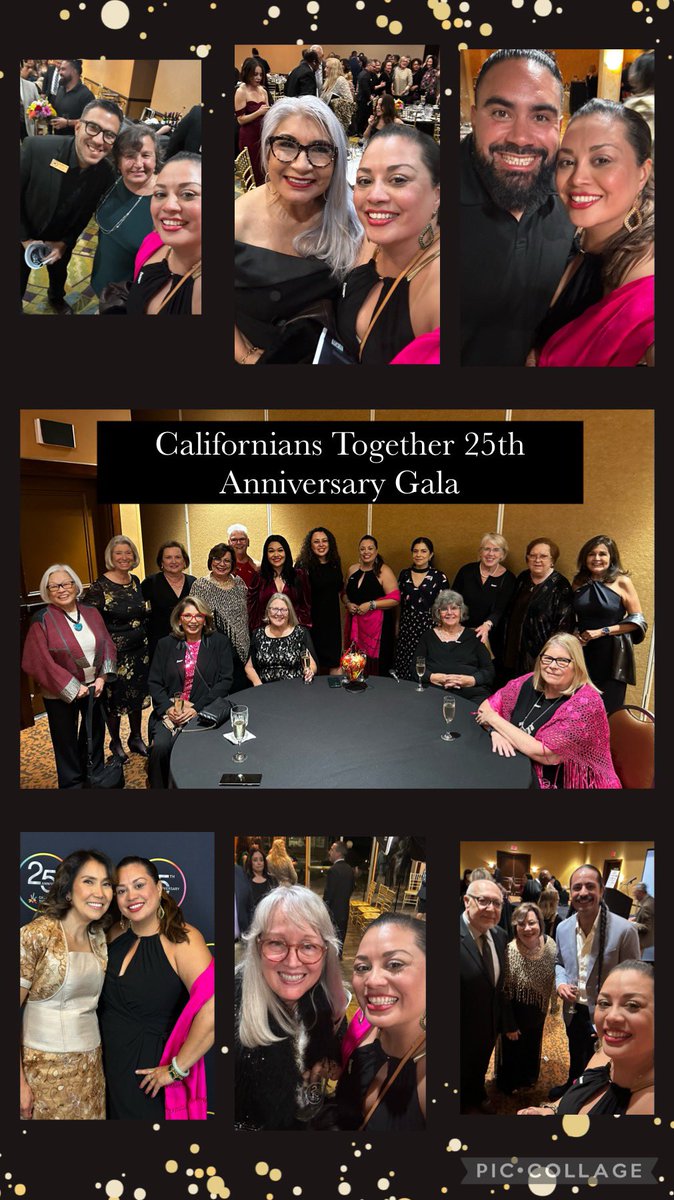 Dr_Elsie_Solis's tweet photo. Celebrated the 25th Anniversary Gala for Californians Together! Such a lovely evening with so many Multilingual Advocates and leaders! #caltog25 #tonythurmond #CABTE @CalTog #multilingualadvocates https://t.co/9sDELFh0vh
